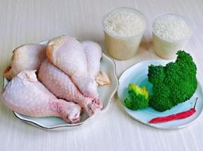 准备食材。