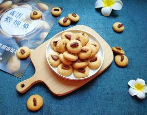 酥脆的曲奇饼干。