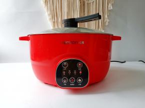 开启电源按下脱糖饭键，选偏硬这个位置【口感根据个人口味来】