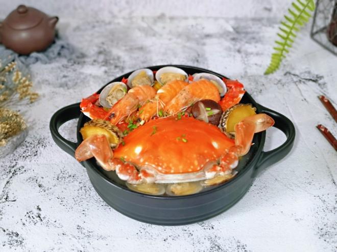 家庭版海鲜锅