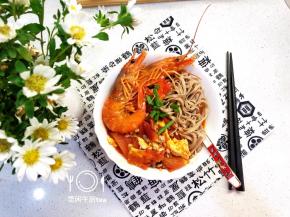 劲道爽滑的黑麦挂面好吃又健康！