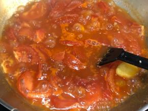 煮至西红柿软绵
