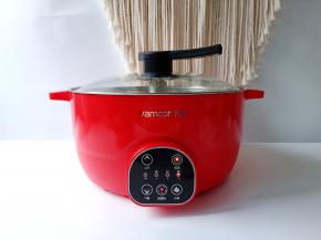 加入清水没过米，开启电源键选择脱糖饭，按偏硬就开始煮饭了【万慕智能升降脱糖饭锅煮米饭有偏软、适中、偏硬三种口感，可以选择自己喜欢的一种，更重要的是还可以吃到降糖的米饭，是糖尿病人的福音哦】