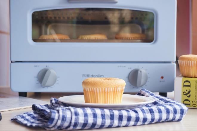 小烤箱版戚风纸杯蛋糕