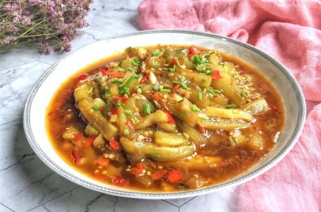 少油版蚝油烧茄子