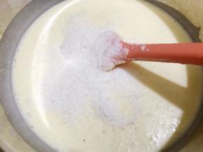 加入椰蓉拌匀芝士糊就做好了