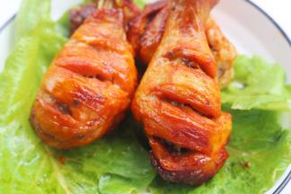 简单的食材，美味的鸡腿。