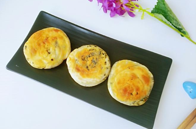 椒香葱花饼