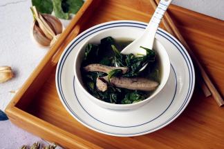 最后加盐调味即可