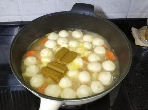 放入咖喱块