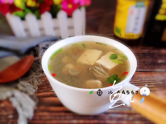 牡蛎豆腐汤