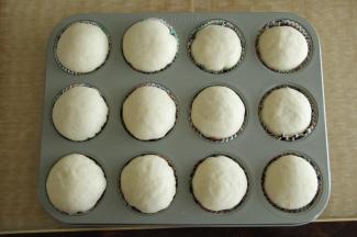 取出二发好的生胚，预热烤箱上下185度。此时可以用干净的苹果柄插在面团上，一起烤，假装它就是一个苹果，如果有南瓜籽，还可以装饰城一片叶子。