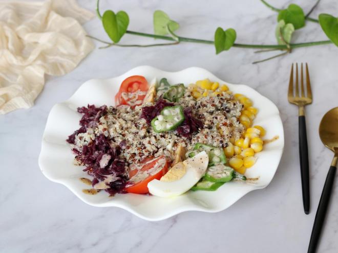 藜麦彩虹沙拉
