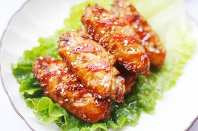 蒜香烤鸡翅