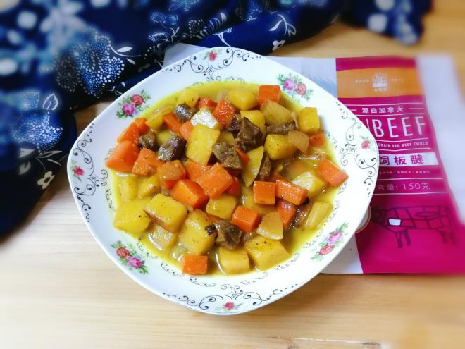 咖喱土豆牛肉