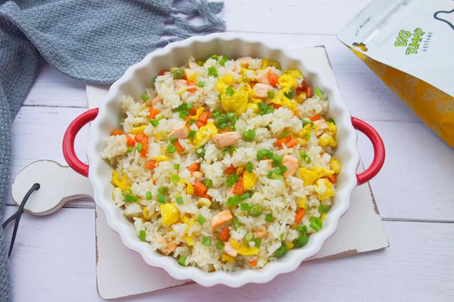 三文鱼炒饭