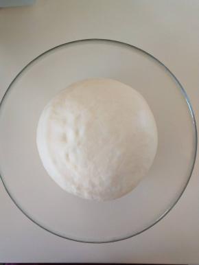 ４、发酵到原来的２倍大小。