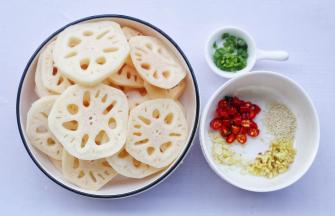 准备好所有食材。