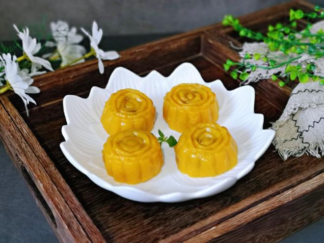 南瓜月饼～无需烤箱