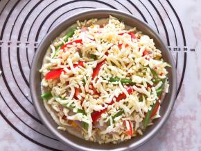 再放一层马苏里拉芝士