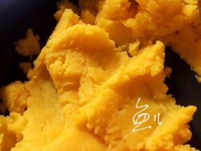 搅拌至如此状态即可