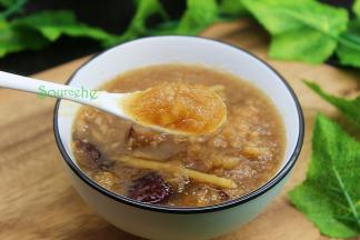 甜而不腻，润喉祛燥，非常好吃。可以把生姜红枣一起食用。