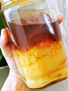 爸爸给的土蜂蜜