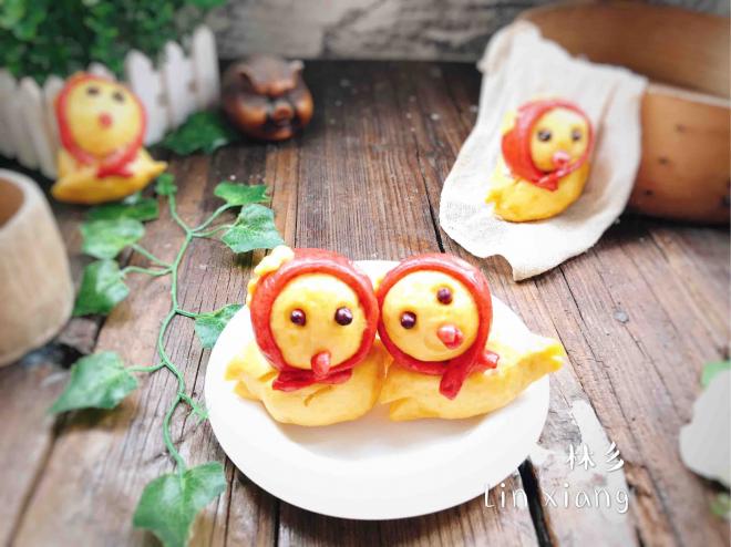 快乐的小鸡馒头