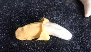 一根馋人的香蕉就做好了