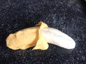 一根馋人的香蕉就做好了