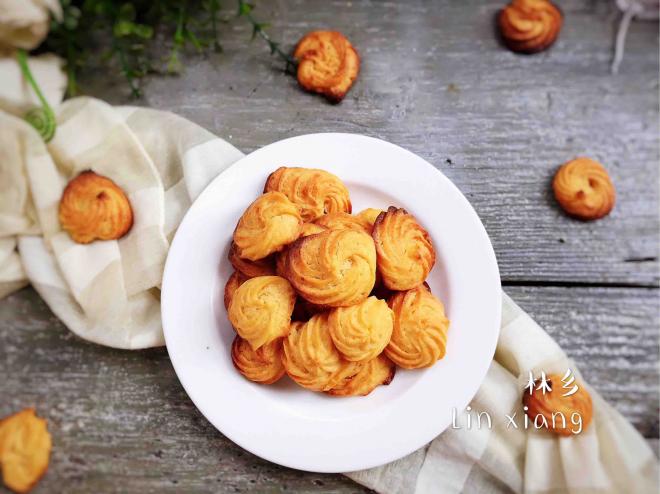 咸蛋黄土豆曲奇