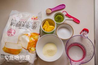 先备齐材料，我喜欢把材料都备齐再开始做，免得后面忘记放材料。