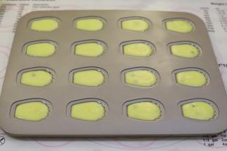 每个玛德琳模大概8分满即可。