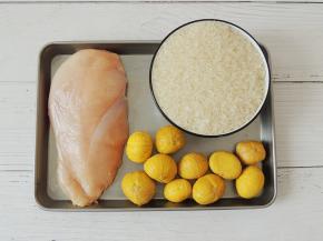 准备好所有的食材。