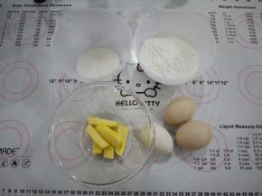 准备好所需要的材料，称量好。