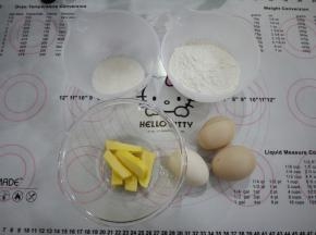 准备好所需要的材料，称量好。