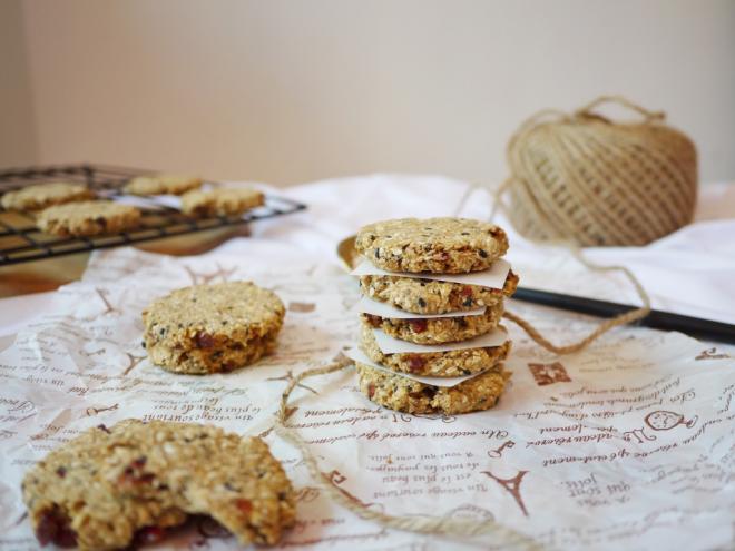 无油低脂燕麦饼干