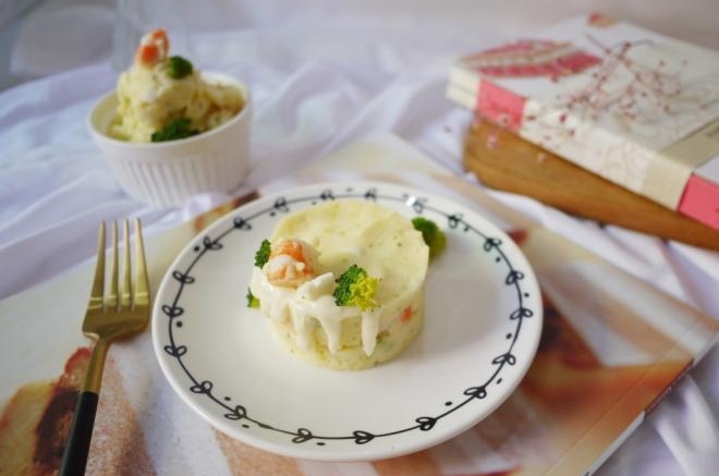虾仁土豆沙拉