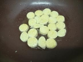 在翻到另一面去煎