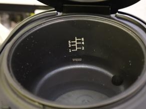 脱糖智能电饭煲倒入适量的水。