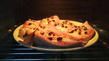 入蒸烤箱100度20分钟