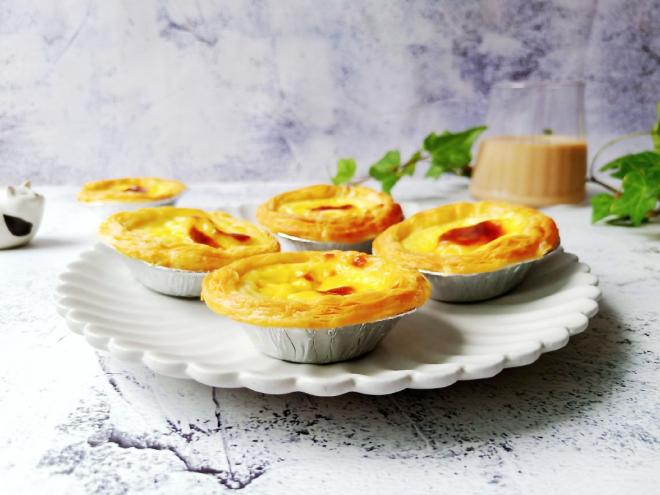 简易版蜜豆蛋挞