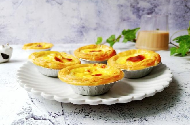 简易版蜜豆蛋挞