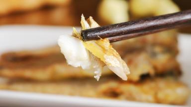 肉质嫩嫩的黄花鱼做好了