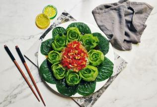 淋上粉丝上