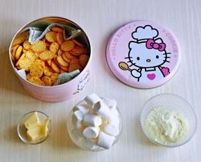 准备原味的食材，抹茶的一样的，就是多加了3g抹茶粉。