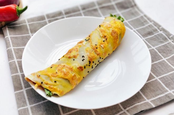 杂粮鸡蛋煎饼