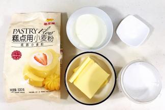 准备好需要的食材。