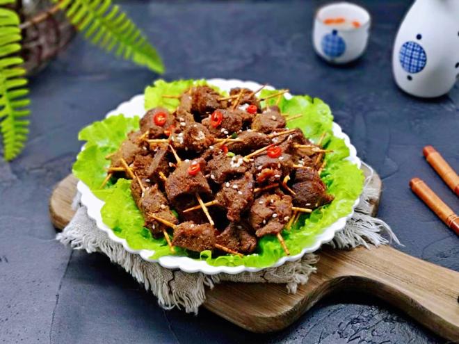 香辣牙签牛肉
