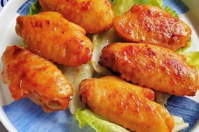 平底锅香煎奥尔良鸡翅